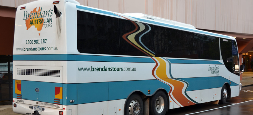 Brendan's Australian Tours Bus
