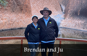 Brendan and Ju Brendan and Ju